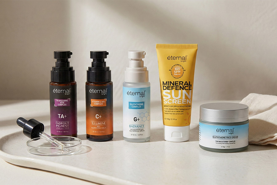 Daily skincare pillars protection repair renewal